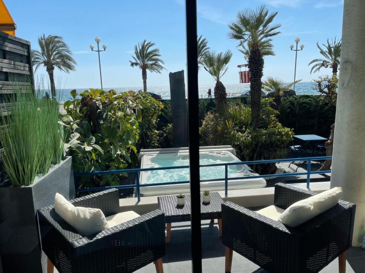 Apartamento Luxury Garden Jacuzzi Promenade Niza Exterior foto